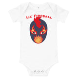 The Rock n Roll Wrestling Kids "Lil' Fireball" Baby Body white