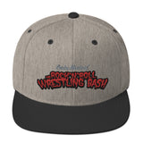 The Rock n Roll Wrestling Bash Logo Snapback Hat