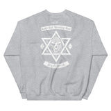 The Rock n Roll Wrestling Bash "BashHead" Sweatshirt Pocketprint Back Grey