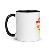 The Rock n Roll Wrestling Bash "Fist" Mug with Color Inside Black