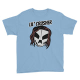 The Rock n Roll Wrestling Kids "Lil' Crusher" Youth Short Sleeve T-Shirt light blue