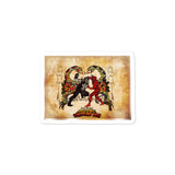 The Rock n Roll Wrestling Bash "El Brujo vs The Devil" Sticker