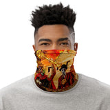 Warrior Scarf "Trash Dorado" / Unisex Face Mask - Nase Mund Schutz