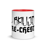 El Brujo's Gorechestra "Cholo" Mug with Color Inside Red