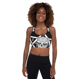 The Rock n Roll Wrestling Bash "BashHead" Padded Sports Bra