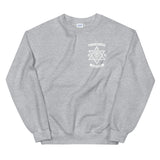 The Rock n Roll Wrestling Bash "BashHead" Sweatshirt Pocketprint Front Grey