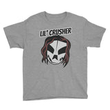 The Rock n Roll Wrestling Kids "Lil' Crusher" Youth Short Sleeve T-Shirt grey