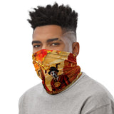 Warrior Scarf "Trash Dorado" / Unisex Face Mask - Nase Mund Schutz