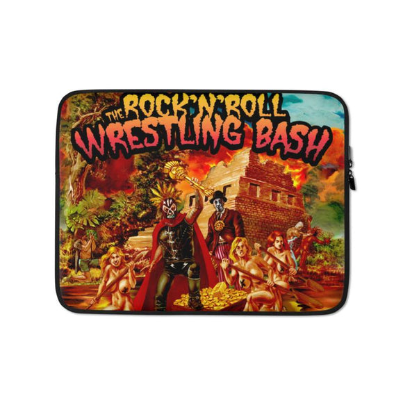 Mit dem The Rock n Roll Wrestling Bash Laptop Sleeve hälst du deine Arbeitsmaschine warm und gepolstert. Immer neue Styles in limitierten Editionen zu haben. In 13 und 15 Zoll erhältlich.
