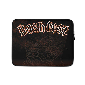 The Rock n Roll Wrestling Bash "Bashfest" Laptop Sleeve 13'