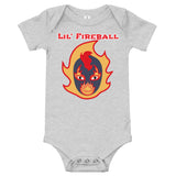 The Rock n Roll Wrestling Kids "Lil' Fireball - Flame" Baby Body weathered grey