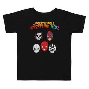 The Rock n Roll Wrestling Kids "The Gang's All Here" Toddler Short Sleeve Tee