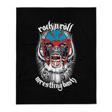 The Rock n Roll Wrestling Bash "Motörlucha" Kuscheldecke